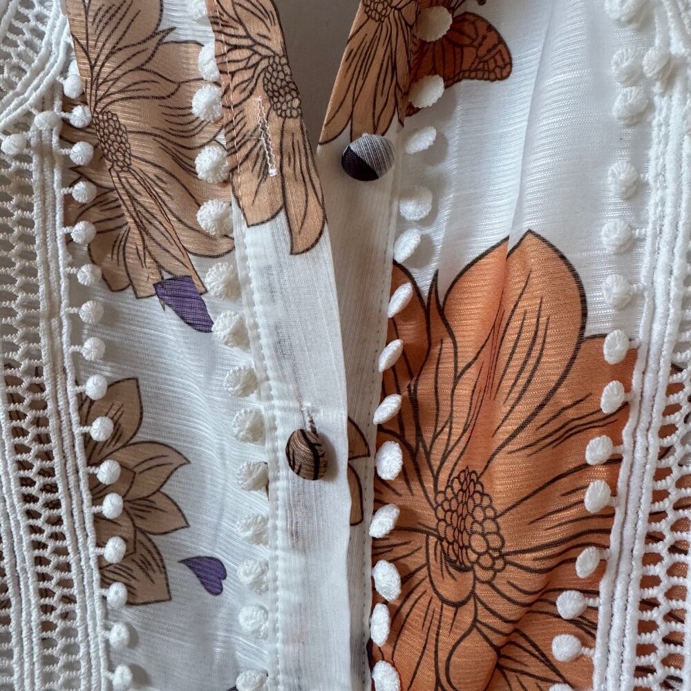 Monarch Maxi Dress in Orange - Picture 8 of 13